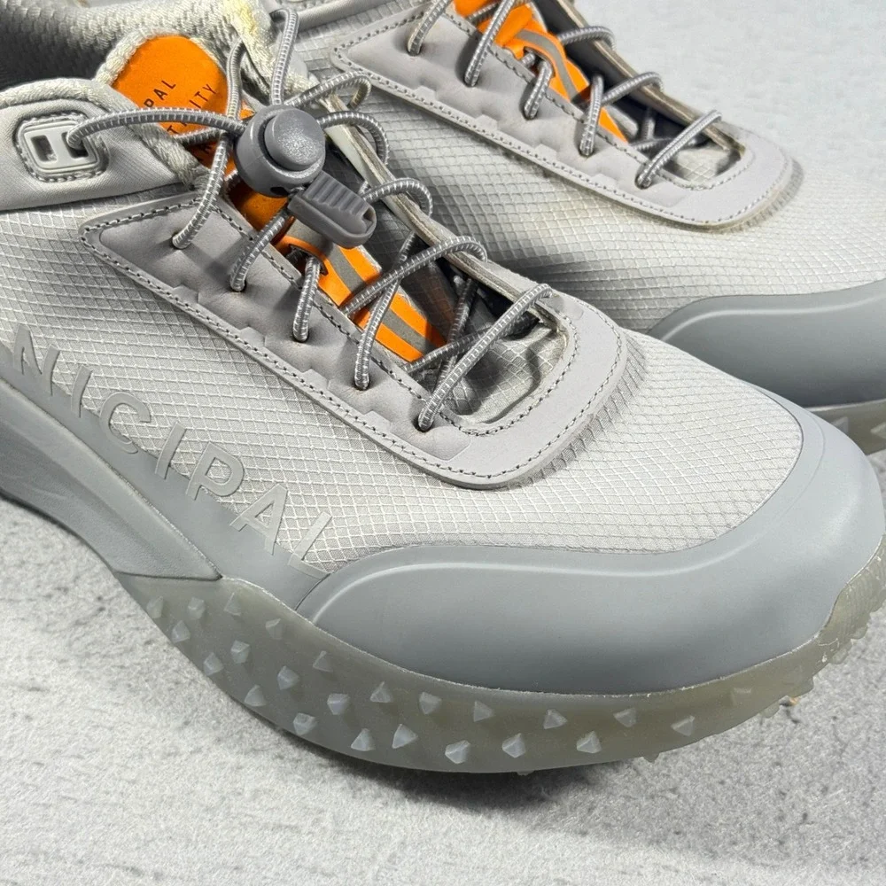 Municipal Sportcross ATG Golf Shoes Mens 11 Gray Spikeless All Terrain